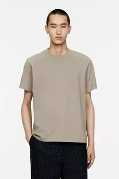 Футболка средней плотности Arket, коричневый