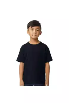 Футболка средней плотности Soft Touch Gildan, черный