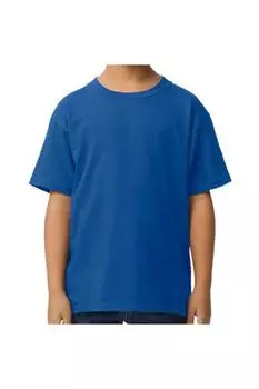 Футболка средней плотности Soft Touch Gildan, синий