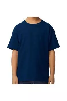 Футболка средней плотности Soft Touch Gildan, темно-синий