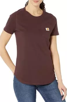 Футболка средней плотности свободного кроя Force Carhartt, цвет Blackberry