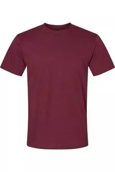 Футболка средней толщины Gildan Softstyle, бордовый