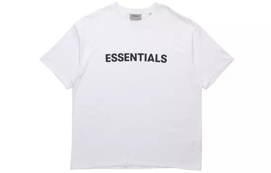 Футболка Ss20 унисекс белая Fear Of God Essentials, белый