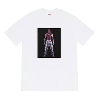 Футболка ss20 virtual characters short sleeve white Supreme, белый
