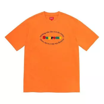 Футболка ss20 week 1 nothing else ss top tee Supreme, оранжевый