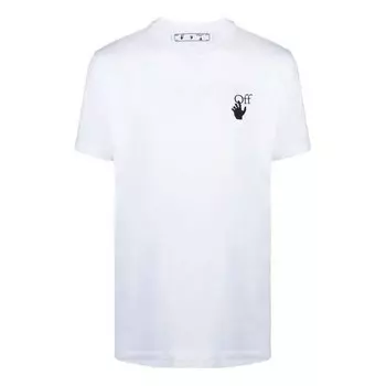 Футболка ss21 arrow short sleeve loose fit white Off-White, белый
