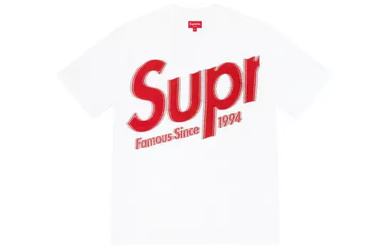 Футболка SS21 унисекс Supreme, светло-голубой