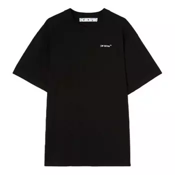 Футболка ss22 arrow short sleeve loose fit black Off-White, черный