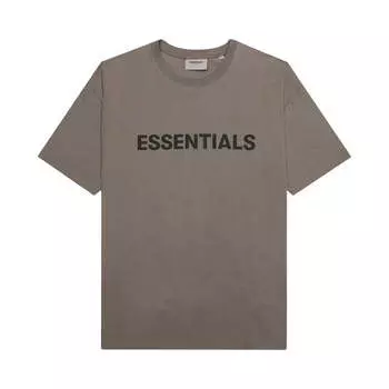 Футболка ss22 short-sleeve tee 'taupe' Fear Of God Essentials, коричневый