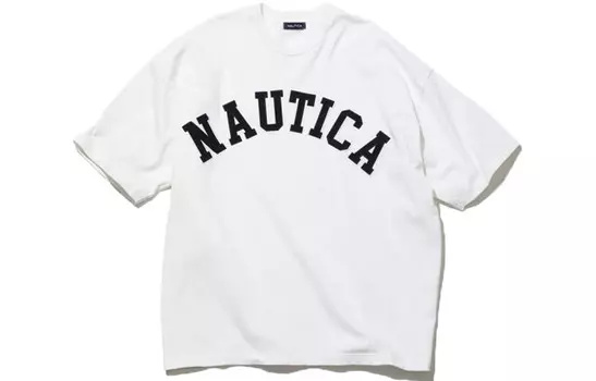 Футболка SS22 унисекс Nautica White Sail, зеленый