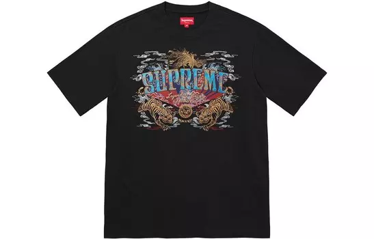 Футболка SS22 унисекс Supreme, фиолетовый