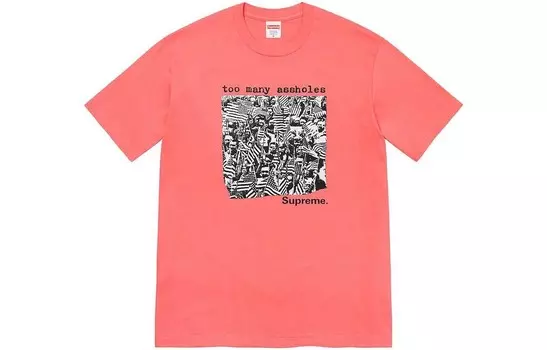 Футболка SS22 унисекс Supreme, розовый