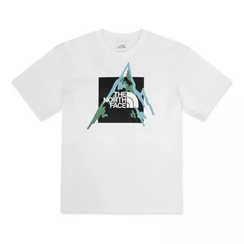 Футболка ss23 logo t-shirt 'white' The North Face, белый