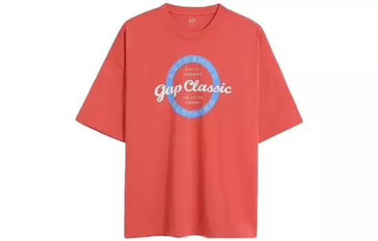 Футболка SS23 унисекс Gap, фиолетовый
