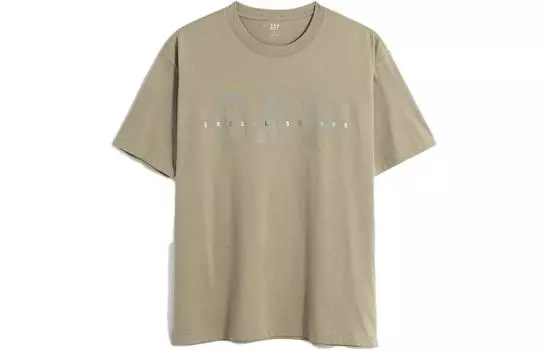 Футболка SS23 унисекс GAP, серо-зеленый