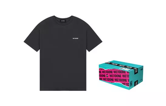 Футболка SS23 унисекс We11Done, черный