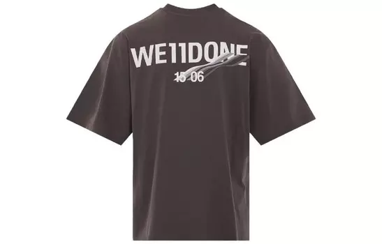 Футболка SS23 унисекс We11Done, серый