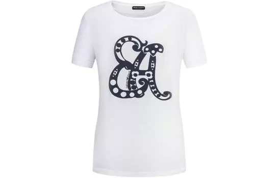 Футболка SS23 женская EMPORIO ARMANI, черный