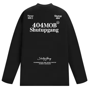 Футболка SS24 унисекс 404MOB GANG, ярко-розовый