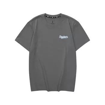 Футболка SS24 унисекс, лаймово-серая Skechers, Lime Gray/040R