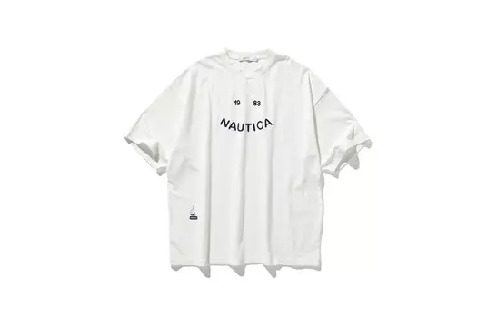 Футболка SS24 унисекс Nautica White Sail, светло-желтый