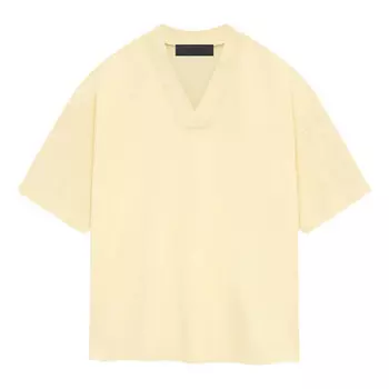 Футболка ss24 v neck t-shirt 'garden yellow' Fear Of God Essentials, желтый