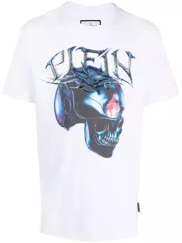Футболка SS Chrome Philipp Plein, белый