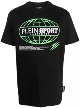 Футболка SS Global Express Edition Plein Sport, черный