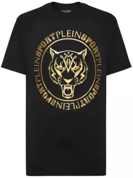 Футболка SS с логотипом Plein Sport, черный