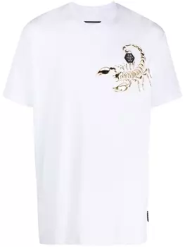 Футболка SS Scorpion Philipp Plein, белый