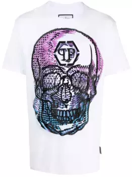 Футболка SS Skull Philipp Plein, белый