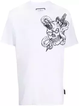Футболка SS Snake Philipp Plein, белый