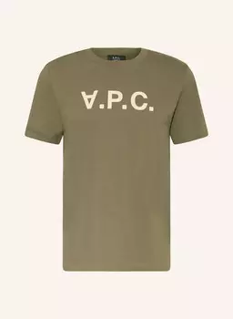 Футболка стандартная grand vpc A.P.C., хаки
