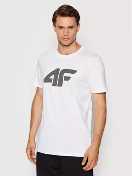 Футболка стандартного кроя 4F, белый
