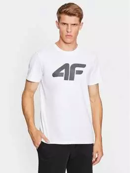 Футболка стандартного кроя 4F, белый