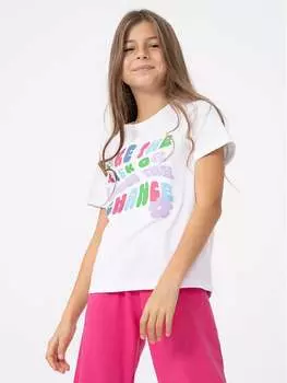 Футболка стандартного кроя 4F, белый