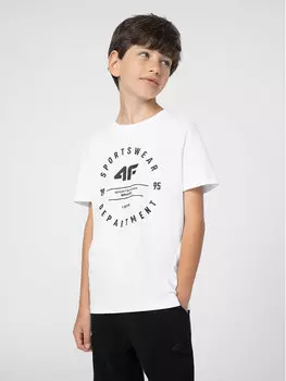 Футболка стандартного кроя 4F, белый