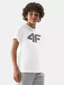Футболка стандартного кроя 4F, белый