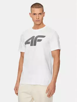 Футболка стандартного кроя 4F, белый