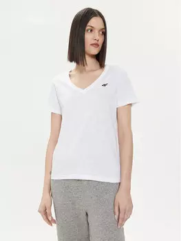 Футболка стандартного кроя 4F, белый