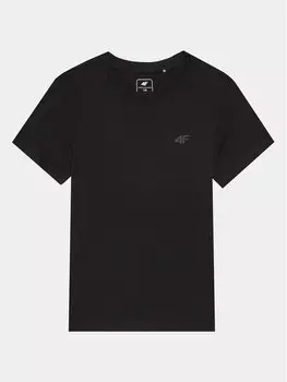 Футболка стандартного кроя 4F, черный