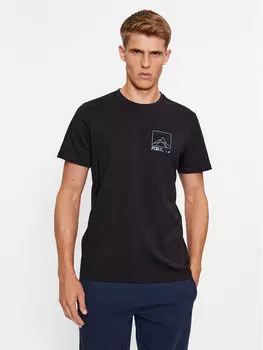 Футболка стандартного кроя 4F, черный