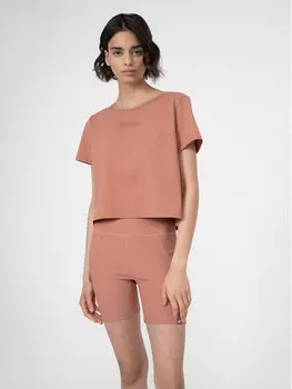 Футболка стандартного кроя 4F, розовый