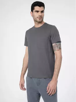 Футболка стандартного кроя 4F, серый