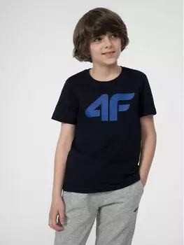 Футболка стандартного кроя 4F, синий