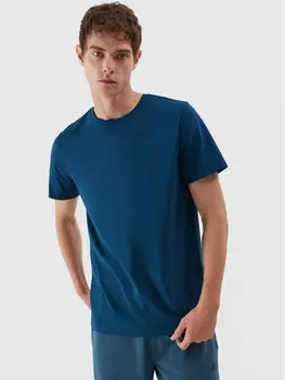 Футболка стандартного кроя 4F, синий
