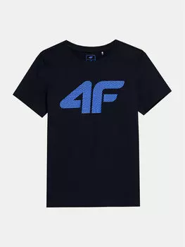 Футболка стандартного кроя 4F, синий