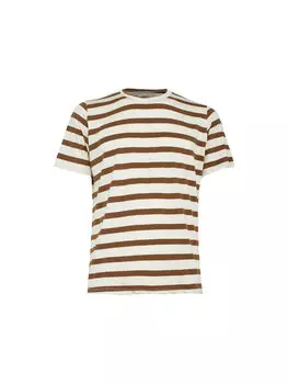 Футболка стандартного кроя Acanfora, коричневый