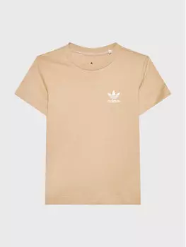 Футболка стандартного кроя Adidas Originals, бежевый
