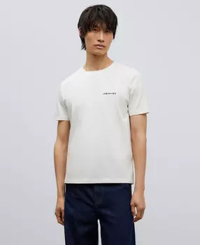 Футболка стандартного кроя Adolfo Dominguez, белый